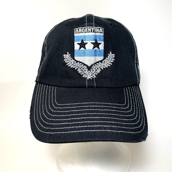 Adidas Climalite Baseball Cap Argentina Soccer 18 Embroidered Adjustable Unisex - Picture 2 of 15